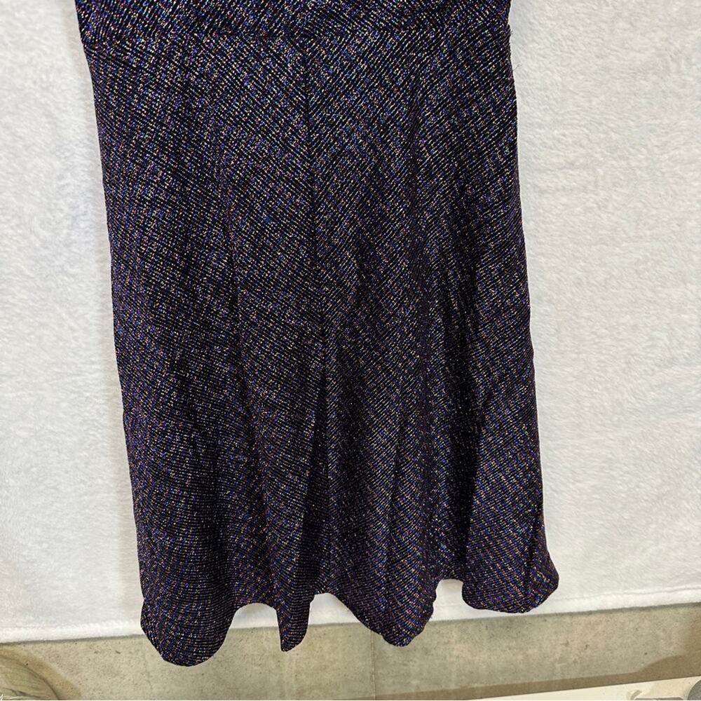 Cosmopolitan x Dress The Population Trista Metallic‎ Violet Multi Dress Size S - Picture 7 of 16